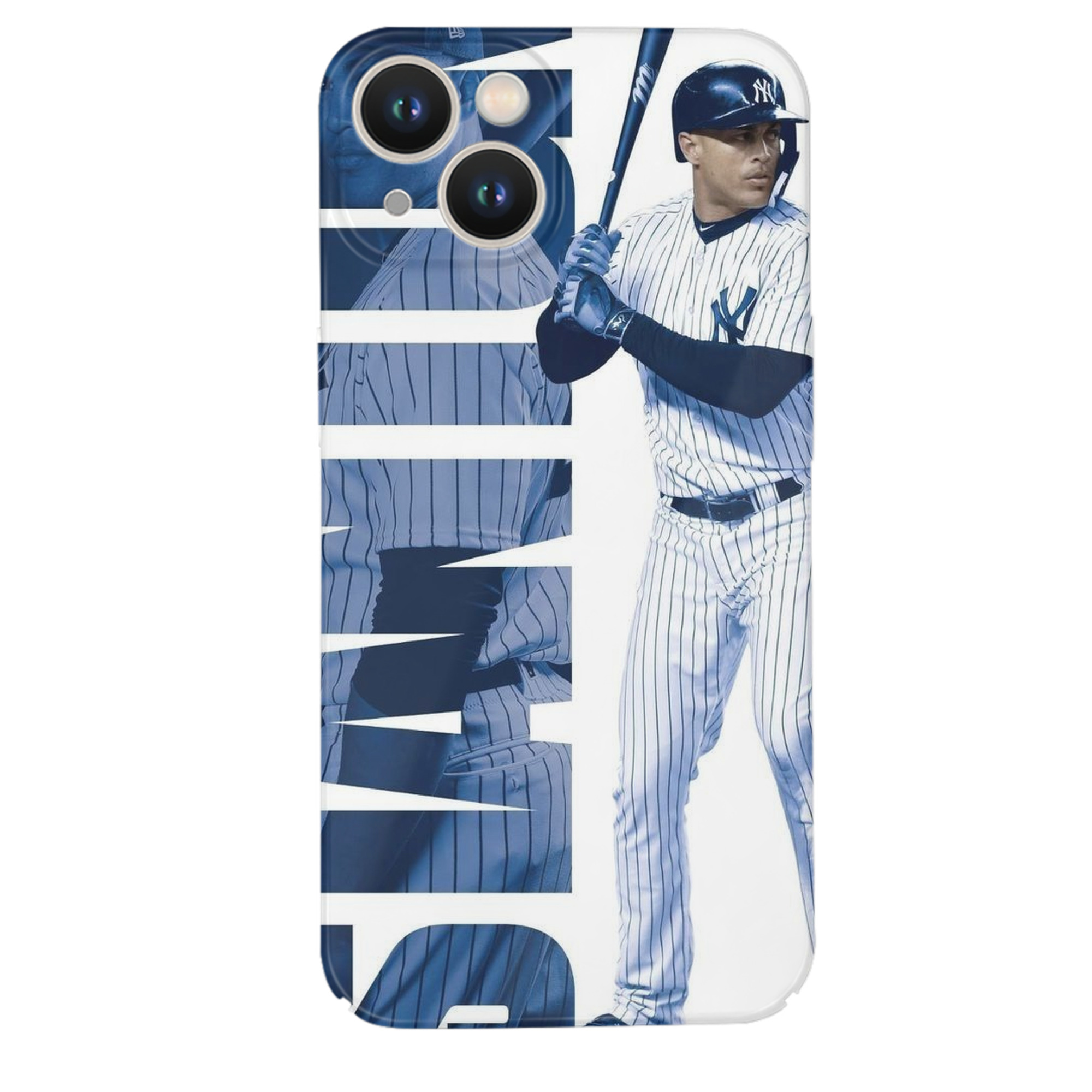 Giancarlo Stanton 34 IPhone 14 Series Full-Cover Hard Case – Shockproof With Raised Camera Protection – Precise Cutouts, Wireless Charging Compatible – Durable, Anti-Yellowing, Easy To Clean